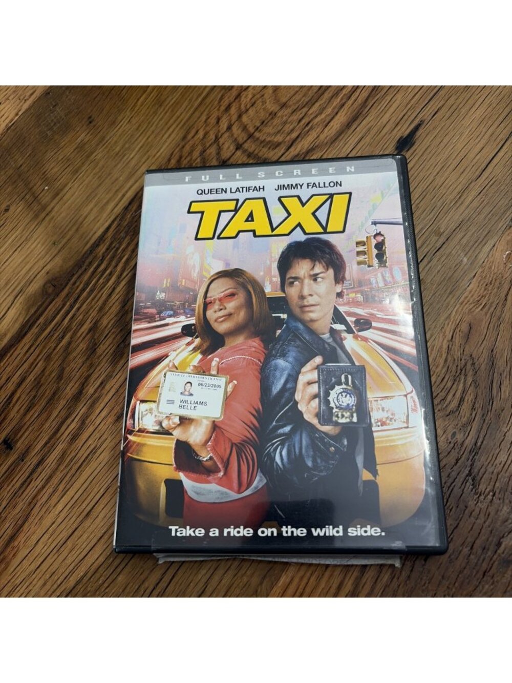 Taxi (DVD, 2004) Queen Latifah Jimmy Fallon Tested Working